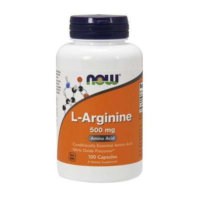 L-Arginine 500 mg (100 caps) 000000124 фото