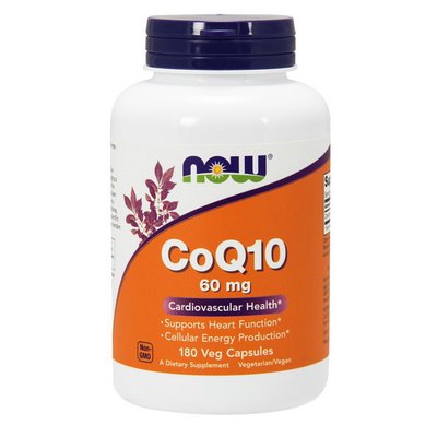 CoQ10 60 mg (180 veg caps) 000009929 фото