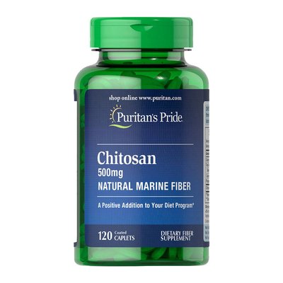 Chitosan 500 mg (120 caplets) 000012050 фото