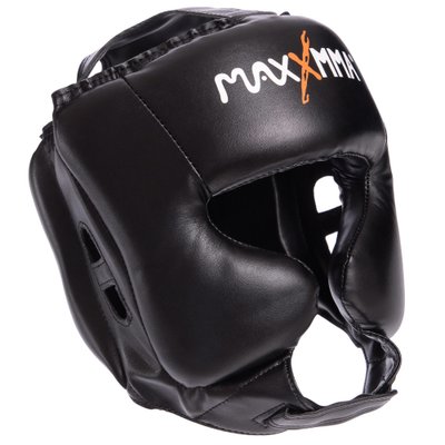 Шлем боксерский в мексиканском стиле PU MAXXMMA GBH01 (р-р L-XL, цвета в ассортименте) GBH01_Черный_L-XL фото