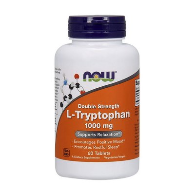 L-Tryptophan 1000 mg (60 tabs) 000018150 фото