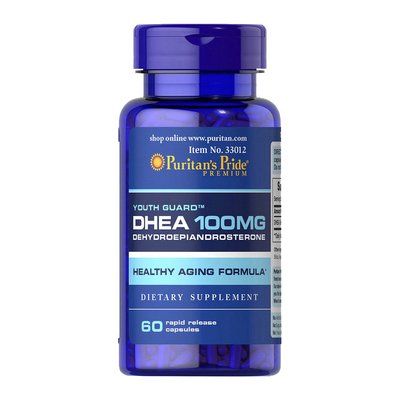 DHEA 100 mg (60 capsules) 000011560 фото