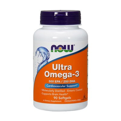 Ultra Omega-3 (90 softgels) 000006510 фото