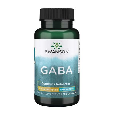GABA 500 mg (100 caps) 000020830 фото