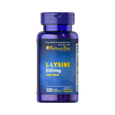 L-Lysine 500 mg (100 caplets) 000007518 фото