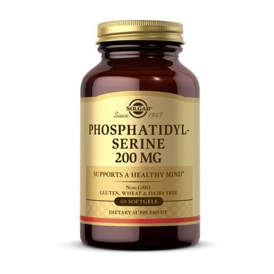 Phosphatidyl Serine 200 mg (60 softgels) 000023269 фото