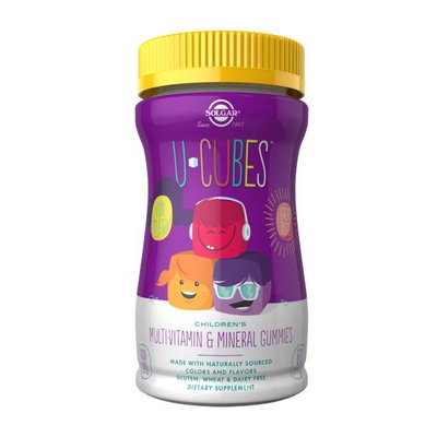 U-Cubes Children's Multi-Vitamin & Mineral (60 gummies) 000018207 фото