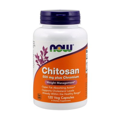 Chitosan 500 mg plus Chromium (120 veg caps) 000012067 фото