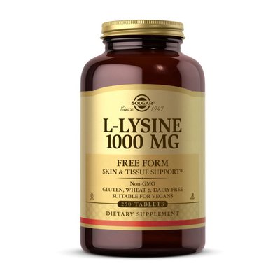 L-Lysine 1000 mg (250 tab) 000019875 фото