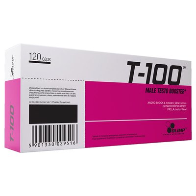 T-100 Male Testo Booster (120 caps) 000012880 фото