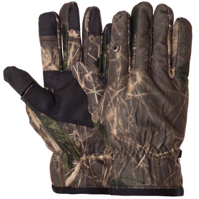 Перчатки для охоты и рыбалки с закрытыми пальцами SP-Sport BC-9234 (PL, нейлон, размер универсальный, Камуфляж Лес) BC-9234_Камуфляж Лес_L фото