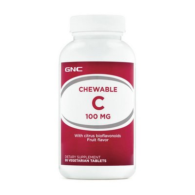 Chewable C 100 mg (90 veg tab, fruit) 000021139 фото