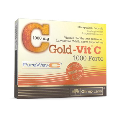 Gold-Vit C 1000 Forte (30 caps) 000018887 фото