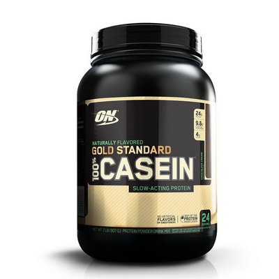 100% Gold Standard Casein Natural (907 g, chocolate creme) 000011217 фото