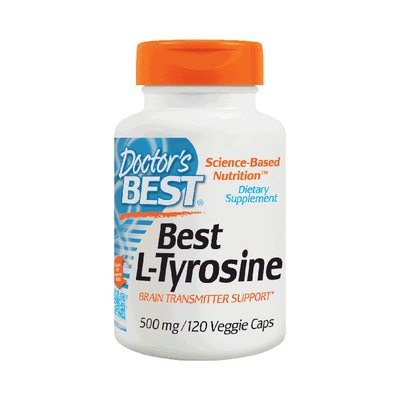 Best L-tyrosine 500 mg (120 veg caps) 000008427 фото