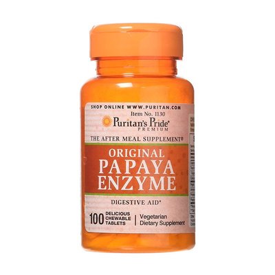 Papaya Enzyme original (100 chewable tab) 000007517 фото