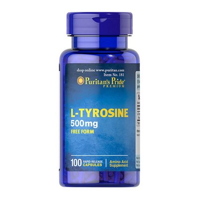 L-Tyrosine 500 mg (100 caps) 000015108 фото