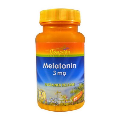 Melatonin 3 mg (30 tabs) 000021173 фото