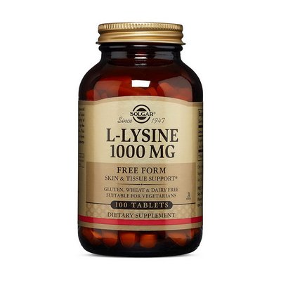 L-Lysine 1000 mg (100 tab) 000016876 фото