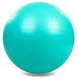 Мяч для фитнеса (фитбол) гладкий сатин 75см Zelart FI-1984-75 (PVC, 1000г, цвета в ассортименте, ABS технолог) FI-1984-75_Мятный фото