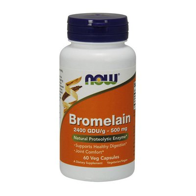 Bromelain 500 mg (60 caps) 000005901 фото