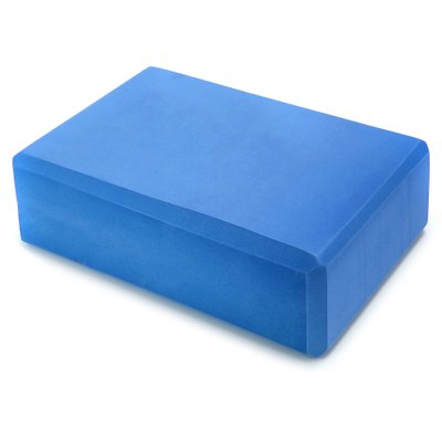 Блок для йоги SP-Planeta FI-5951 (EVA 180гр, р-р 23x15,5x8см, цвета в ассортименте) FI-5951_Синий фото