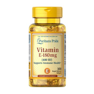 Vitamin E-400 IU (100 softgels) 000015104 фото