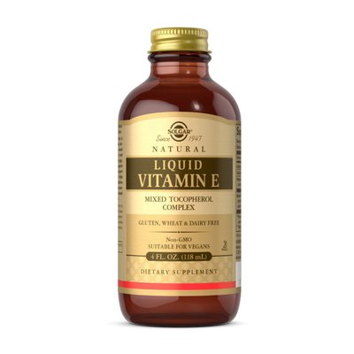 Liquid Vitamin E mixed tochopherol complex (118 ml) 000023275 фото