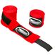 Бинты боксерские (2шт) хлопок с эластаном TWINS CH5 (l-5м, цвета в ассортименте) CH5_Красный фото