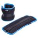 Утяжелители-манжеты для рук и ног SP-Sport FI-1303-1 (2 x 0,5кг) (нейлон,метал.шарики, цвета в ассортименте) FI-1303-1_Черный-синий фото