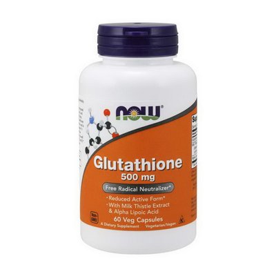 Glutathione 500 mg (60 veg caps) 000021211 фото