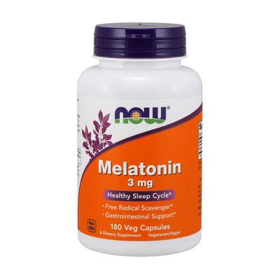 Melatonin 3 mg (180 caps) 000003419 фото