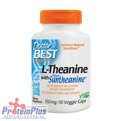 L-Theanine 150 mg (90 veg caps) 000009127 фото