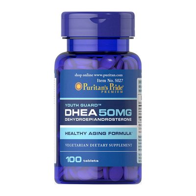 DHEA 50 mg (100 tabs) 000013285 фото
