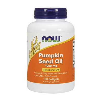 Pumpkin Seed Oil (100 softgels) 000008909 фото