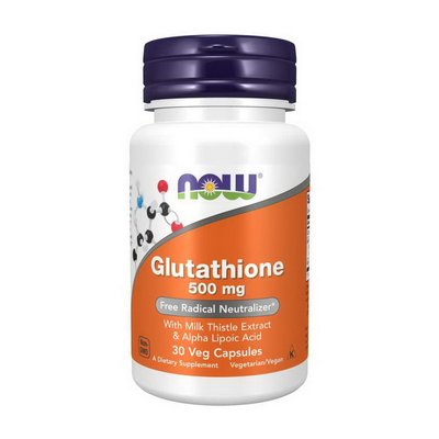 Glutathione 500 mg (30 veg caps) 000019787 фото