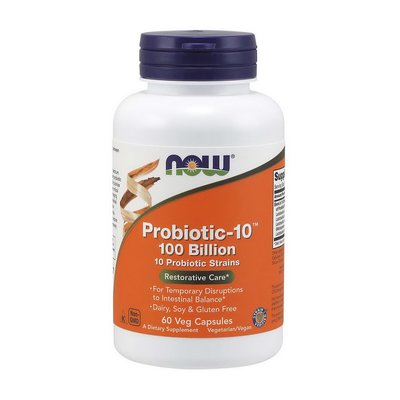 Probiotic-10 100 Billion (60 veg caps) 000021953 фото