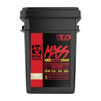 Mutant Mass Xtreme 2500 (10 kg, cookies cream) 000017940 фото