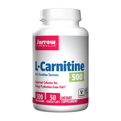 L-Carnitine 500 mg (50 veg caps) 000019241 фото