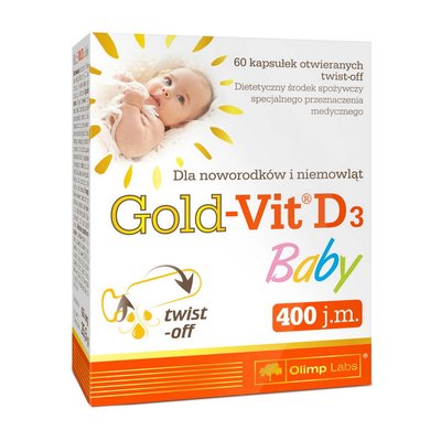 Gold-Vit D3 Baby (60 caps) 000018888 фото