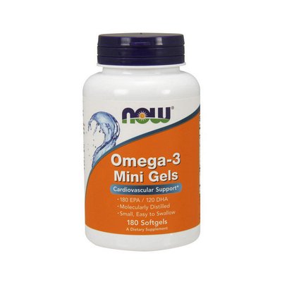 Omega-3 Mini Gels (180 softgel) 000008804 фото