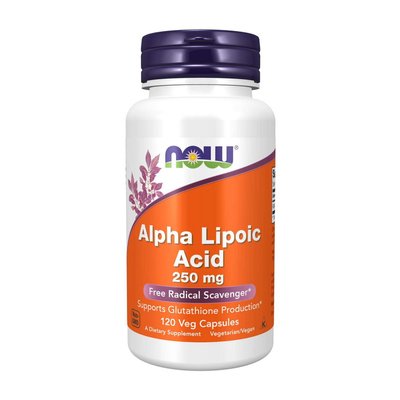 Alpha Lipoic Acid 250 mg (120 veg caps) 000009175 фото