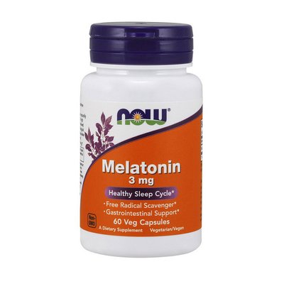 Melatonin 3 mg (60 caps) 000000316 фото