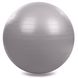 Мяч для фитнеса (фитбол) гладкий сатин 75см Zelart FI-1984-75 (PVC, 1000г, цвета в ассортименте, ABS технолог) FI-1984-75_Серый фото
