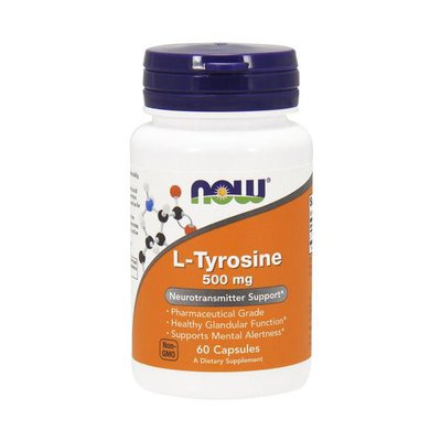 L-Tyrosine 500 mg (60 caps) 000007749 фото
