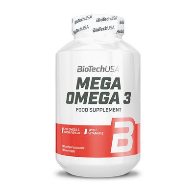 Mega Omega 3 (180 caps) 000017937 фото