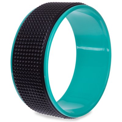 Колесо-кольцо для йоги SP-Sport Fit Wheel Yoga FI-2429 (EVA, PP, р-р 33х14см, цвета в ассортименте) FI-2429_Черный-мятный фото