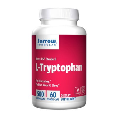 L-Tryptophan 500 mg (60 veg caps) 000019664 фото