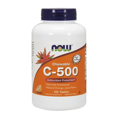 C-500 chewable (100 tab, orange) 000007400 фото