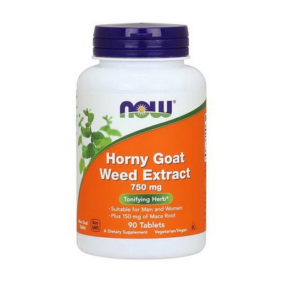 Horny Goat Weed Extract 750 mg (90 tab) 000021575 фото